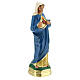 Sagrado Corazón de María estatua yeso 15 cm Arte Barsanti s3
