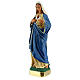 Statue Maria Unbeflecktes Herz, 30 cm, handbemaltes Gips, Arte Barsanti s3