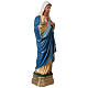 Sacred Heart of Mary hand painted plaster statue Arte Barsanti 50 cm s4