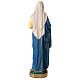 Sacred Heart of Mary hand painted plaster statue Arte Barsanti 60 cm s5