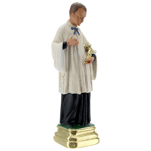 St. Luigi Gonzaga plaster statue 20 cm Arte Barsanti 3