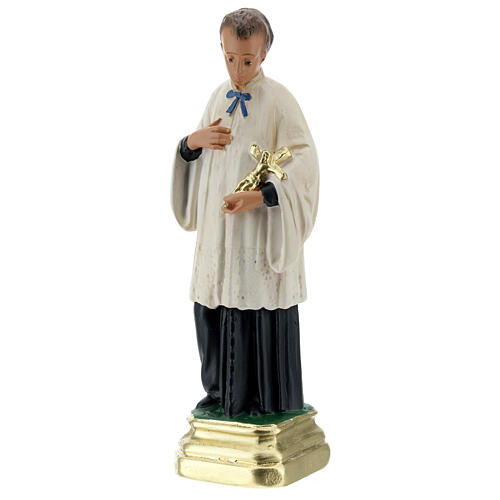 Święty Alojzy Gonzaga figura gipsowa 20 cm Arte Barsanti 2