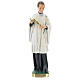 St Aloysius Gonzaga statue 30 cm in hand painted plaster Arte Barsanti s1
