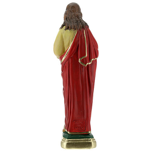 Statue aus Gips Heiligstes Herz Jesu von Arte Barsanti, 20 cm 5