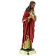 Statua Sacro Cuore Gesù 20 cm gesso dipinto a mano Barsanti s4
