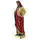 Sacro Cuore Gesù statua gesso 40 cm dipinto a mano Barsanti s3
