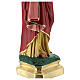 Sagrado Corazón Jesús manos en el pecho 50 cm estatua yeso Barsanti s6