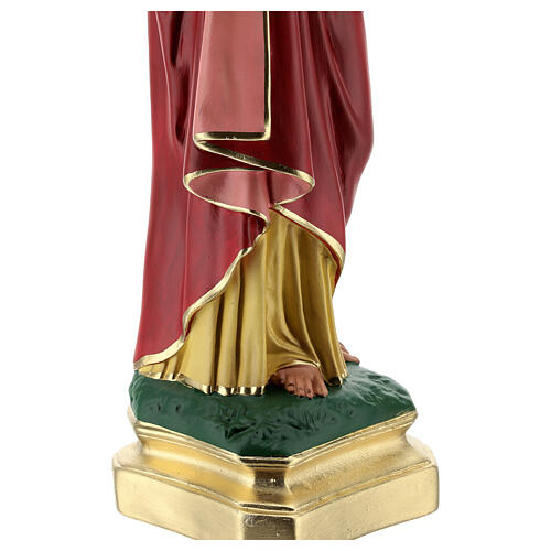 Święte Serce Jezusa dłonie przy klatce piersiowej 50 cm figura gipsowa Barsanti 6