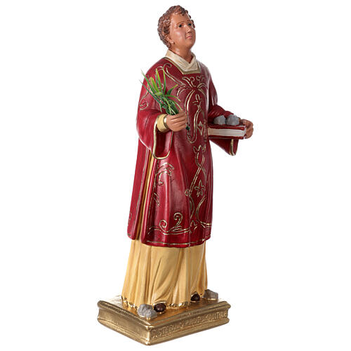 Statue Heiliger Stephanus aus Gips, 40 cm, von Arte Barsanti 4