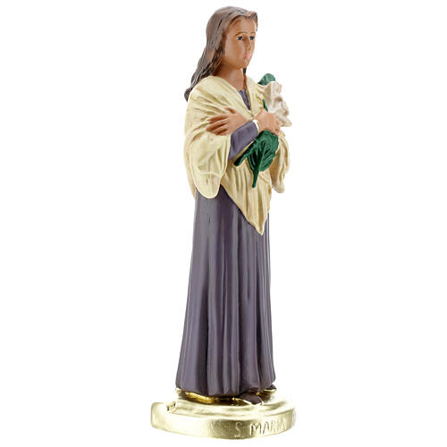 Statue aus Gips Heilige Maria Goretti von Arte Barsanti, 30 cm 5