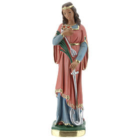 Santa Filomena estatua yeso 20 cm Arte Barsanti