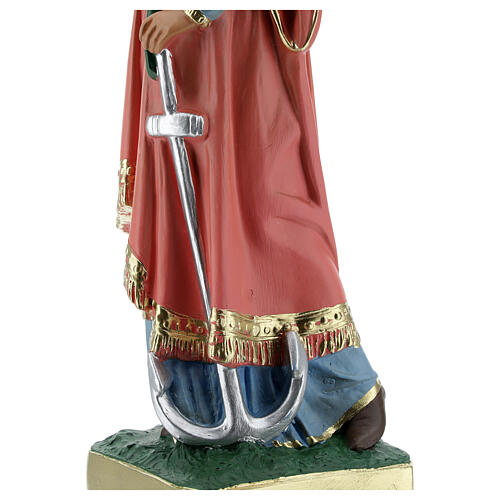 Statue aus Gips Philomena von Rom handbemalt von Arte Barsanti, 30 cm 6