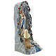 Statue aus Gips Unserer Lieben Frau von Lourdes Grotte handbemalt von Arte Barsanti, 20 cm s4