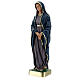 Virgen Dolorosa estatua yeso 30 cm Arte Barsanti s3