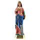 Statue St. Barbara plaster 30 cm Arte Barsanti s1
