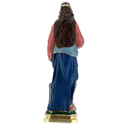 Święta Barbara figura gipsowa 60 cm malowana ręcznie Barsanti 6