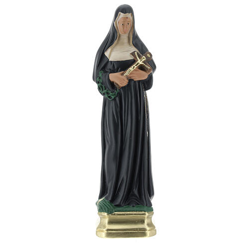 St. Rita of Cascia plaster statuette 25 cm Arte Barsanti 1