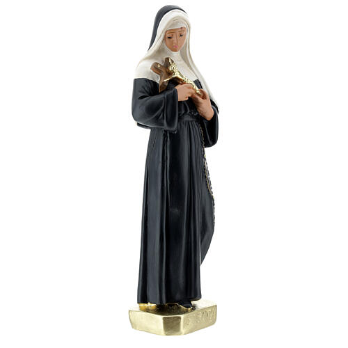 Sainte Rita de Cascia 30 cm statuette plâtre Arte Barsanti 4