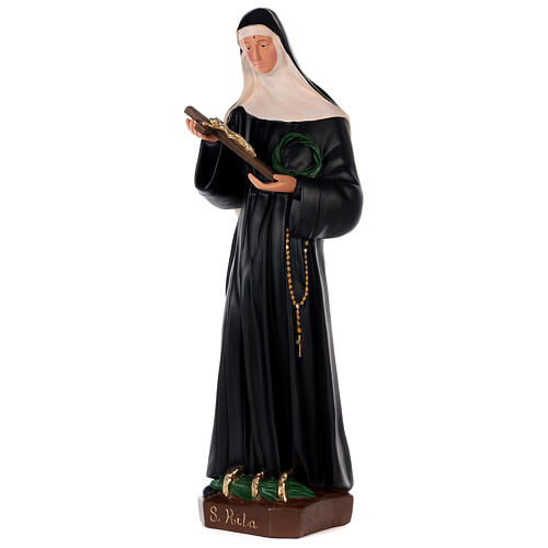 Statue Heilige Rita von Cascia, Gips, 80 cm, handbemalt, von Arte Barsanti 3