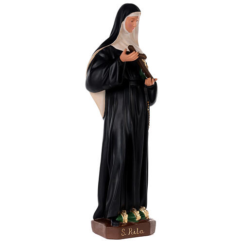 Statue Heilige Rita von Cascia, Gips, 80 cm, handbemalt, von Arte Barsanti 5