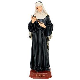 Saint Rita of Cascia statue, 60 cm painted resin Arte Barsanti