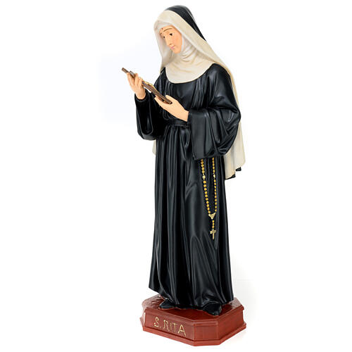 Saint Rita of Cascia statue, 60 cm painted resin Arte Barsanti 3