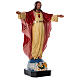 Statue Sacré-Coeur Jésus 80 cm résine peinte main Arte Barsanti s5