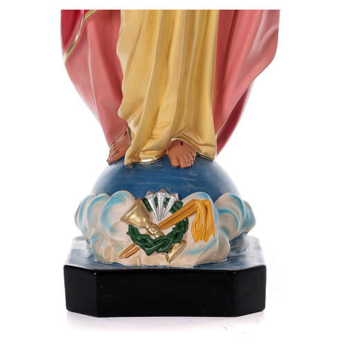 Statua Sacro Cuore Gesù 80 cm resina dipinta a mano Arte Barsanti 4