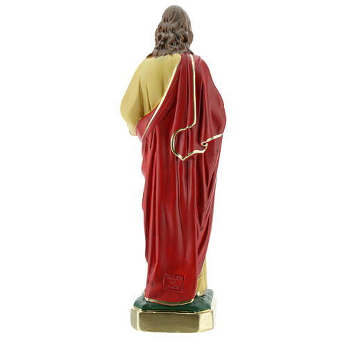 Statue aus Gips Heiligstes Herz Jesus von Arte Barsanti, 30 cm 5