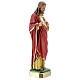 Sacred Heart Jesus blessing statue, 30 cm in plaster Arte Barsanti s4