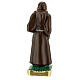 Heiliger Leopold, handbemalte Gipsstatue, 15 cm, von Arte Barsanti s4