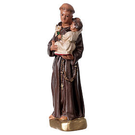 Święty Antoni z Padwy 15 cm figurka gipsowa Arte Barsanti