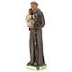 St Anthony of Pauda statue, 20 in painted plaster Barsanti s3