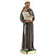 St Anthony of Pauda statue, 20 in painted plaster Barsanti s4