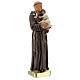 Saint Anthony with Child statue, 30 cm hand painted plaster Barsanti s4