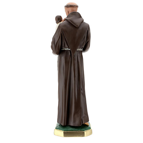 Statue aus Gips Antonius von Padua handbemalt von Arte Barsanti, 60 cm 6