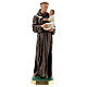 Statue aus Gips Antonius von Padua handbemalt von Arte Barsanti, 60 cm s1