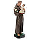 Statue of St. Anthony of Padua 65 cm resin Arte Barsanti s5