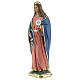 Statuette of St. Lucia plaster 30 cm hand painted Arte Barsanti s2