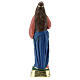 Statue aus Gips Heilige Lucia handbemalt von Arte Barsanti, 30 cm s5