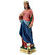 Statue aus Gips Heilige Lucia handbemalt von Arte Barsanti, 60 cm s3