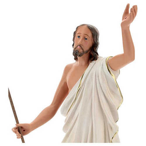 Jesús Resucitado estatua resina 50 cm pintada a mano Arte Barsanti 2