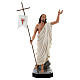 Jesús Resucitado estatua resina 50 cm pintada a mano Arte Barsanti s1