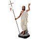 Gesù Risorto statua resina 50 cm dipinta a mano Arte Barsanti s3