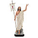 Estatua resina Jesús Resucitado 65 cm pintada a mano Arte Barsanti s1