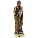 St. Joseph plaster statue 20 cm hand painted Arte Barsanti.  s3