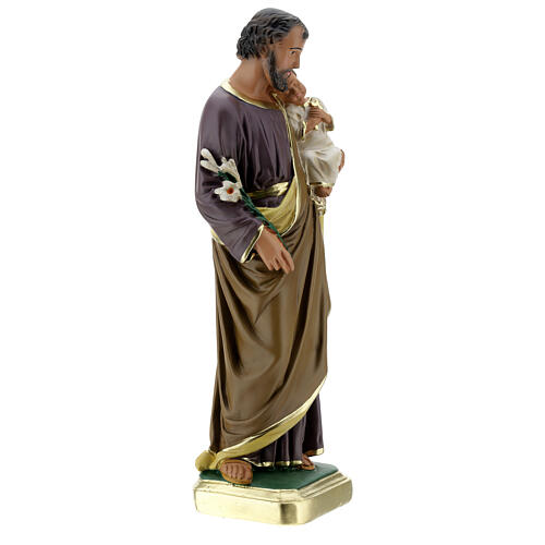 Święty Józef 40 cm figurka gipsowa ręcznie malowana Arte Barsanti 5