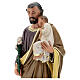 Saint Joseph statue plâtre 50 peint main Arte Barsanti s4