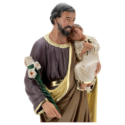 Święty Józef figurka z gipsu 50 cm malowana ręcznie Arte Barsanti 2