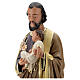 Statue aus Gips Josef von Nazaret mit Jesuskind von Arte Barsanti, 60 cm s4